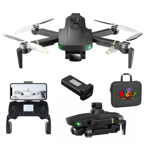 THE BIGLY BROTHERS  - Gd93 Midnight Specter Gps Drone, 720 Degrees Obstacle Avoidance, Smart Return Home, 4K Camera 1000M Range, 30Mins Flight Time One of the best companies and product line