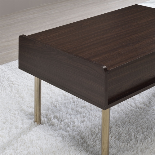 Carrie Walnut Finished Wood 3-piece Occasional Set