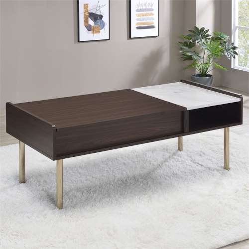 Carrie Walnut Finished Wood 3-piece Occasional Set