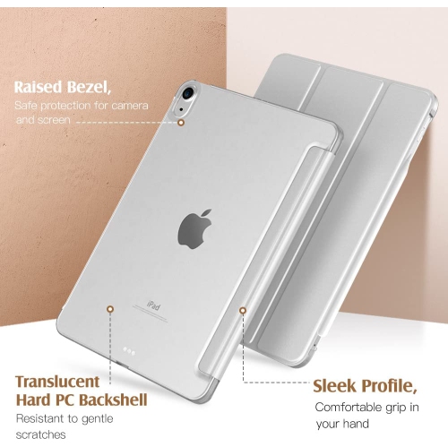 T Case for New iPad Air 5th/4th Generation 10.9 inch, iPad Air 5 Case/iPad Air 4 Case, [Support 2nd Gen Apple Pencil Charging] Slim Stand Protective