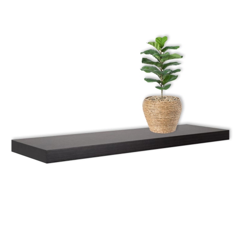 JESSAR  - Individual Wall Floating Shelf, 31.5" X 9.25" X 1.5" In Black