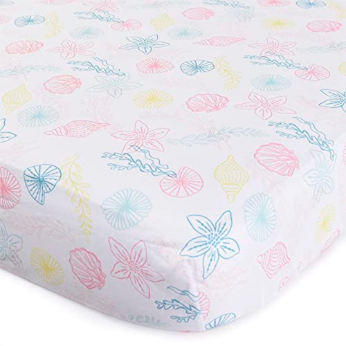 Little Mermaid 3 Piece Toddler Bedding Set Is A Dream Come True, Includes A Cozy Comforter, Fitted Sheet, And Pillowcase For The Perfect Night's