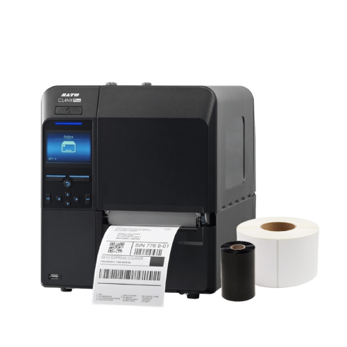 Sato CL4NX Plus, thermal transfer / Direct thermal, Ethernet, USB , serial, label printer