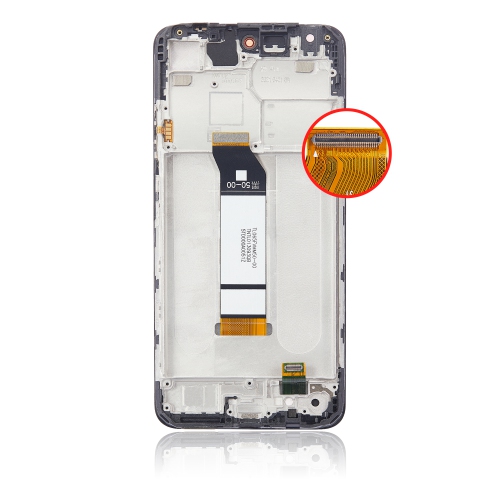 Remis à neuf - assemblage LCD de remplacement avec cadre compatible avec Xiaomi Redmi Note 10 5G / Poco M3 Pro 5G / Redmi Note 10T 5G (toutes les
