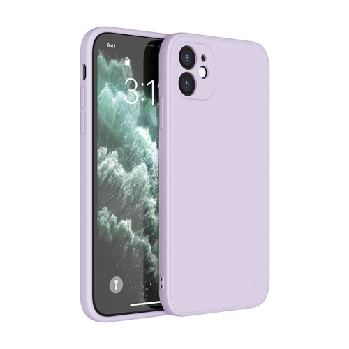 PANDACO Soft Shell Matte Pastel Purple Case for iPhone 11