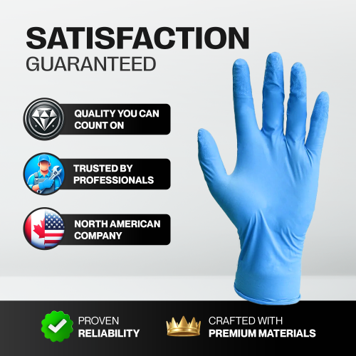 SureSafe Nitrile Gloves 3.5MIL - BLUE 100/Box