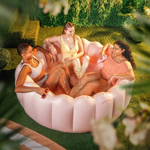 MINNIDIP Tufted Pool - Blushing Palms