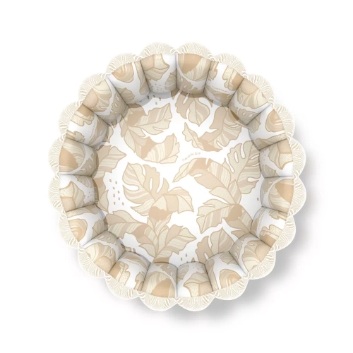 MINNIDIP Tufted Inflatable Pool - Rattan Palms