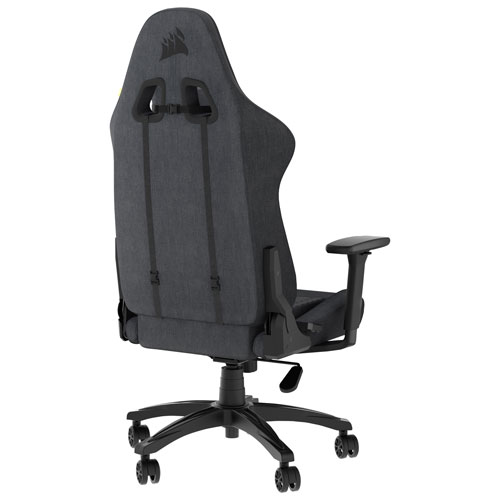 Corsair TC100 RELAXED Ergonomic Fabric Gaming Chair (2023) - Grey/Black