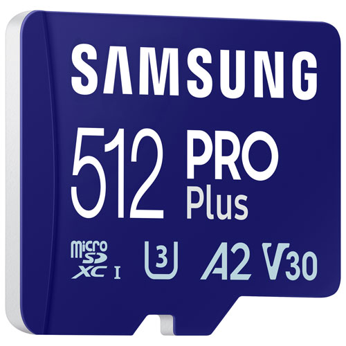 Samsung PRO Plus+ Adapter 512GB 180MB/s microSDXC Memory Card - Only at Best Buy