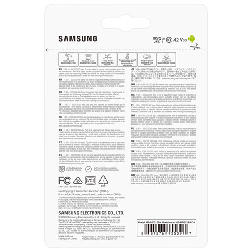 Samsung PRO Plus+ Adapter 512GB 180MB/s microSDXC Memory Card - Only at Best Buy