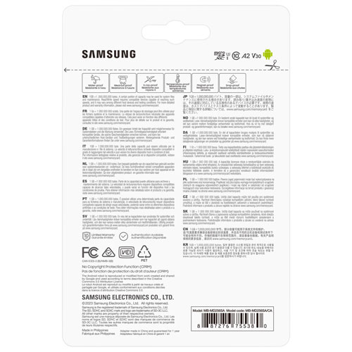 Samsung PRO Plus+ Adapter 256GB 180MB/s microSDXC Memory Card - Only at Best Buy