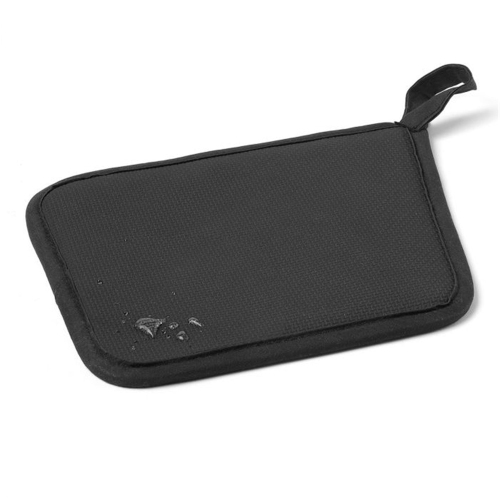 Starfrit - Ensemble de 2 Mitaines/Sous-Plats en Néoprène, Résiste jusqu'à 260 Degré Celcius, Design Antidérapant, Noir