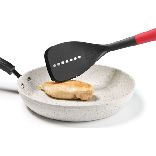 Starfrit - 4 Piece Kitchen Utensil Set, Heat Resistant, Red