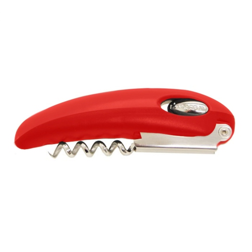 Starfrit - Tire-Bouchon de Sommelier, Coupe Capsule Intégré, Manche Ergonomique, Rouge