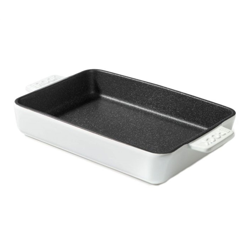 STARFRIT  - The Rock Ceramic Baking Dish, 9.5" X 13", Nonstick Surface In White