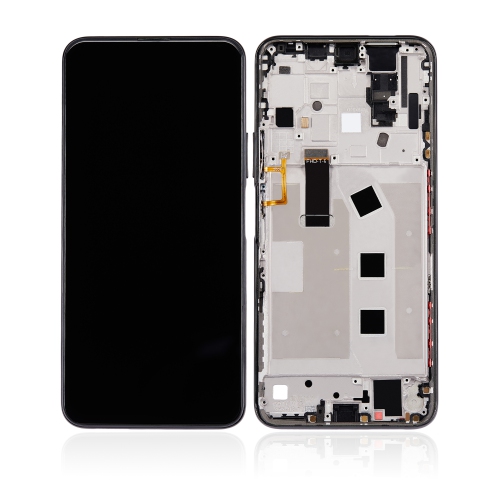 Replacement LCD Assembly With Frame Compatible For Honor X10 5G (Black) by ESOURCE PARTS - Refurbished condition - CA$100.60
