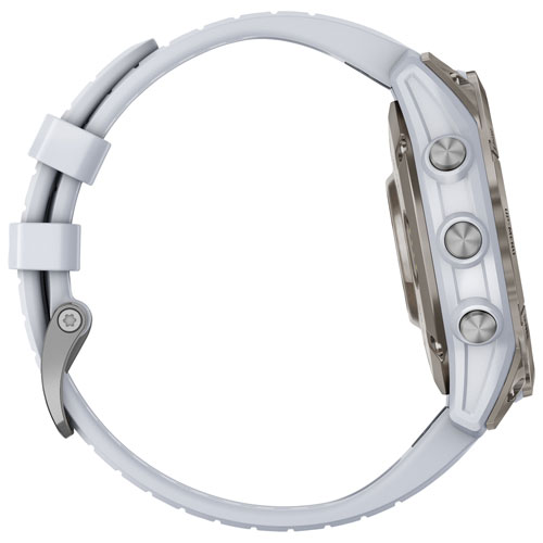 Garmin epix Pro Sapphire Edition 47mm Bluetooth Active Smartwatch - Medium/Large - Whitestone