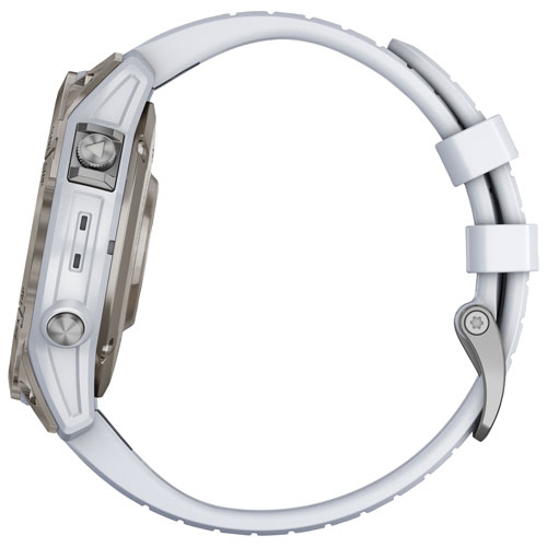 Garmin epix Pro Sapphire Edition 47mm Bluetooth Active Smartwatch - Medium/Large - Whitestone