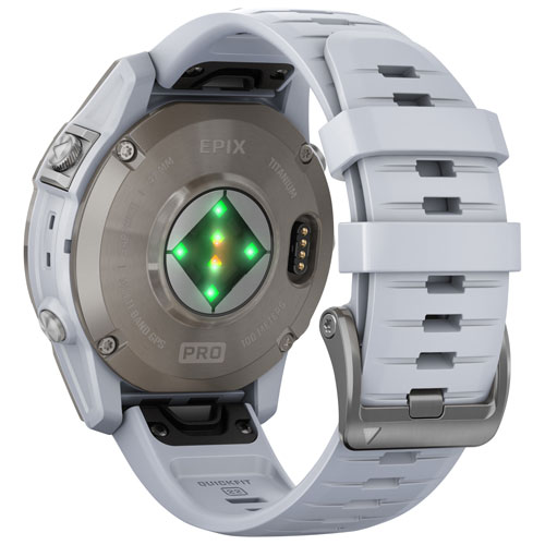 Garmin epix Pro Sapphire Edition 47mm Bluetooth Active Smartwatch - Medium/Large - Whitestone