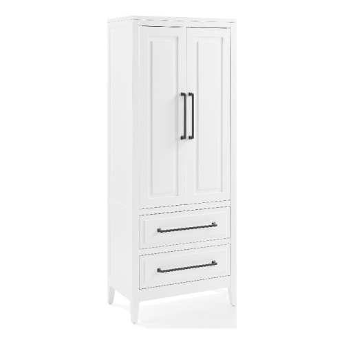 CROSLEY FURNITURE  Genevieve Particle Board And Mdf Storage Pantry In In White I absolutely LOVE my GENEVIEVE KITCHEN STORAGE PANTRY