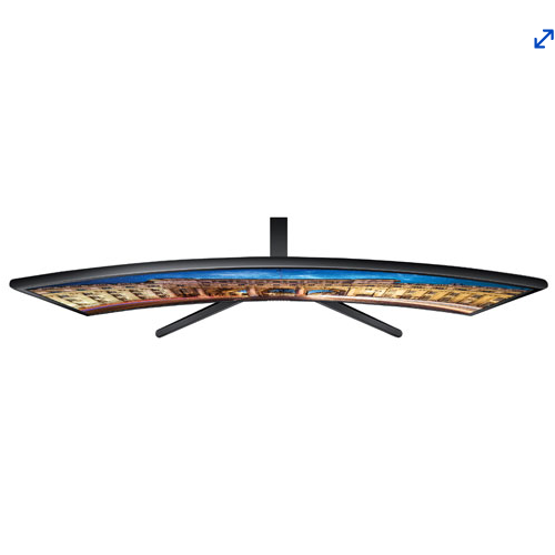 Samsung 27" 1080p HD 60Hz 4ms Curved LED Monitor (LC27F396FHNXZA) by SAMSUNG - Refurbished condition - Image 4