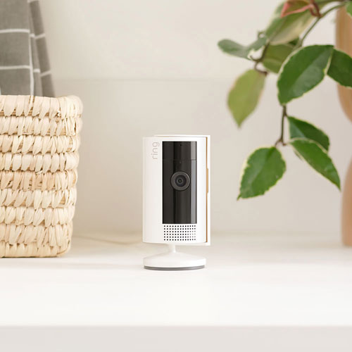 Ring Indoor Cam WiFi 1080p HD IP Camera (2nd Gen) with Privacy Cover - White