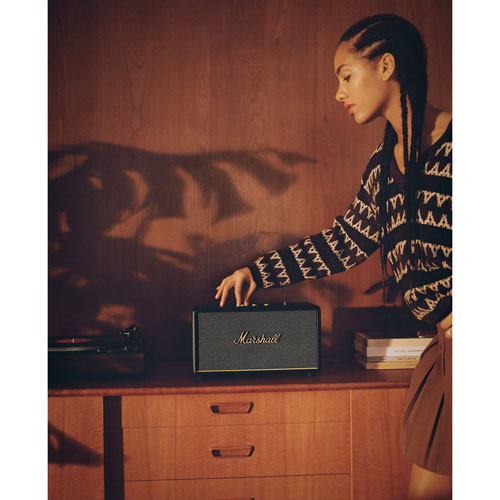 Haut-parleur Bluetooth sans fil Stanmore III de Marshall - Noir
