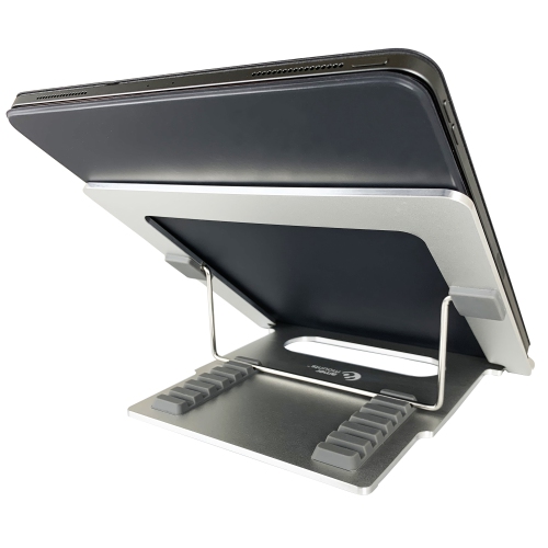 Amer Mounts Aluminum Laptop Stand, Ergonomic Detachable Computer Stand, Riser Holder Notebook Tablet 11-15.6" Laptops AMRNS01