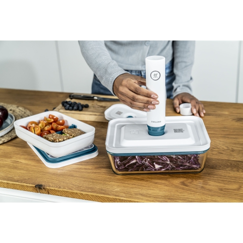 ZWILLING Fresh & Save Vacuum Fridge Box, Glass, La-Mer