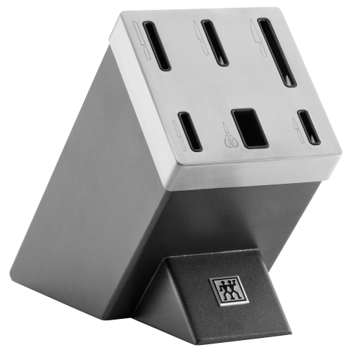 ZWILLING All * – Ensemble de couteaux avec porte-couteaux Star, 7 pièces, argenté