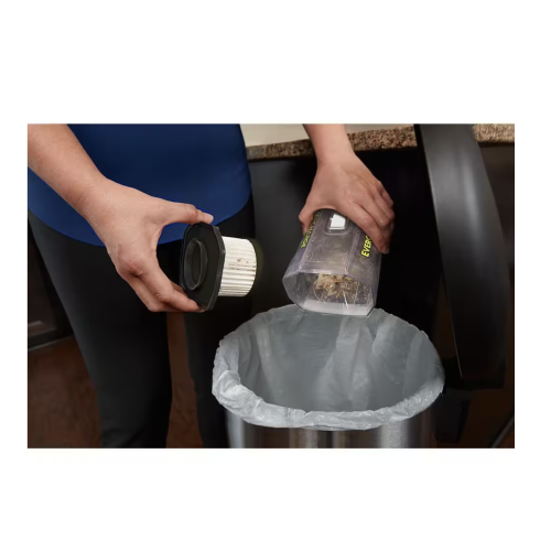 RYOBI 18V One+ EverCharge Stick Vacuum Kit with 4.0 Ah Lithium-Ion High Capacity Battery and Charger