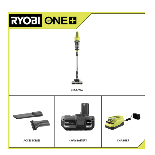 Ryobi one online vac