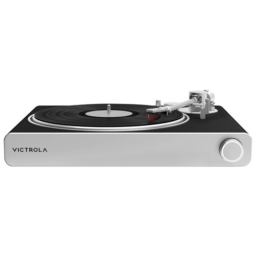 Victrola Stream Carbon Direct Drive Turntable - Works with Sonos - Black/Silver