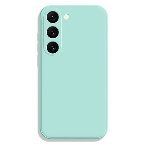 PANDACO Soft Shell Matte Mint Blue Case for Samsung Galaxy S23