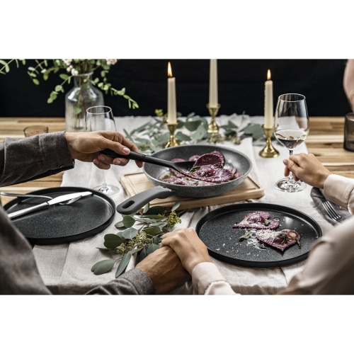 BALLARINI Nero Serving Spoon, 28 cm, Silicone