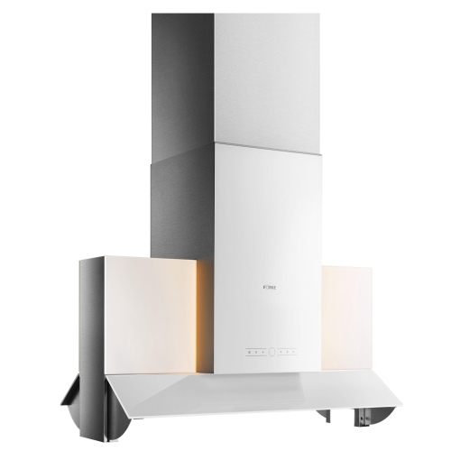 FOTILE EA06C | 42" Island Hood | Tempered Glass Panel and stainless steel cover | DC motor | 3 Speed Settings + Auto Turbo mode