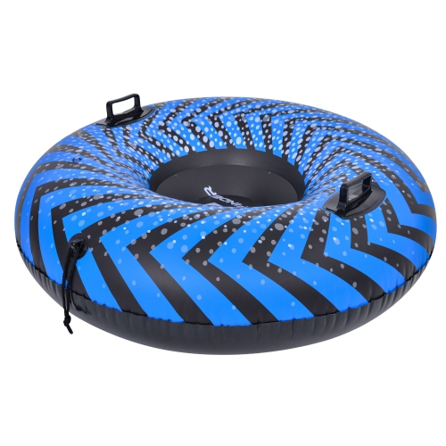 Flotteur de piscine gonflable de 37 po bleu et noir ou tube à