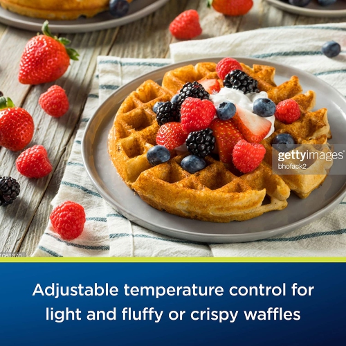 Oster CKSTWF2000 Belgian Waffle Maker, Stainless Steel