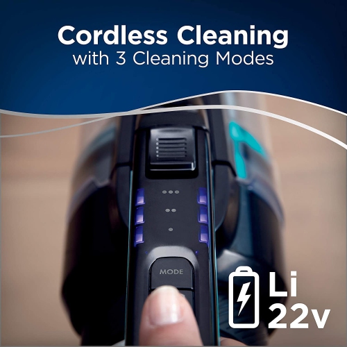 BISSELL ICONpet Cordless Bagless Stick Vacuum for Pet Hair with 22V Battery, Tangle-Free Brush Roll, Converts to Handheld by BISSELL - Refurbished condition - Image 3