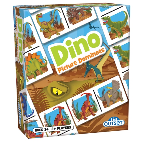 Outset Media - Picture Dominoes - Dino