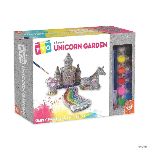 Mindware - Paint-Your-Own Stone - Unicorn Garden