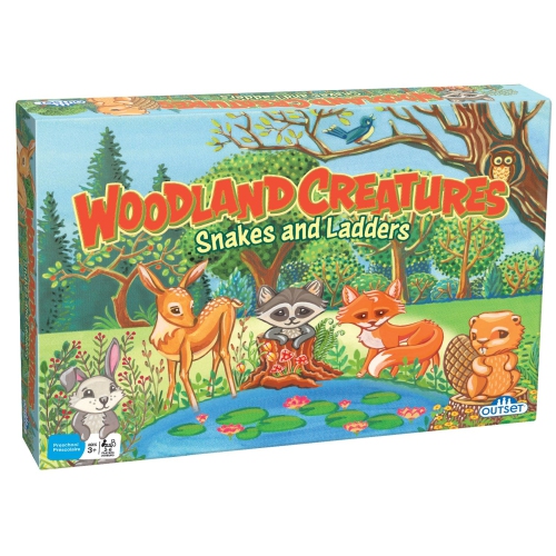 OUTSET MEDIA  - Woodland Creatures Snakes And Ladders