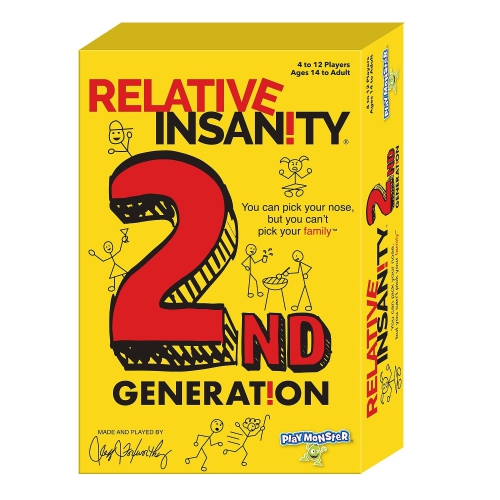 PLAY MONSTER  - Relative Insanity - 2Nd Generation best gift idea i ever had