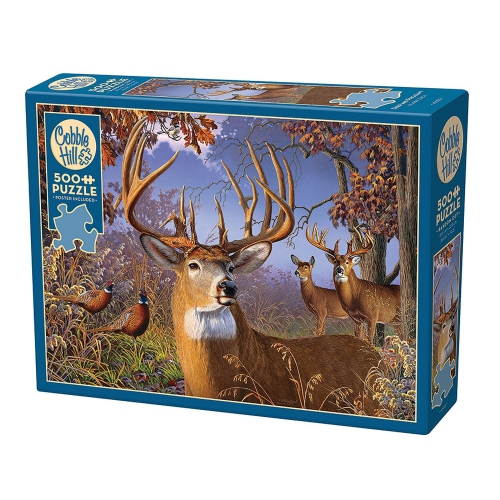 COBBLE HILL  - Deer And Pheasant (1000-Piece Puzzle)