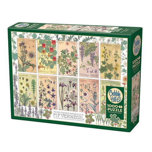 COBBLE HILL  - Botanicals By Verneuil (1000-Piece Puzzle)