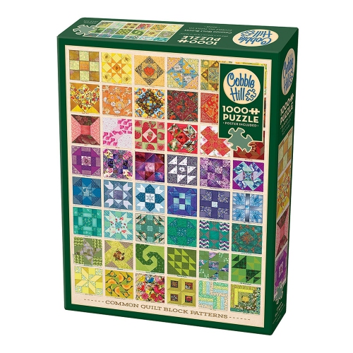 JACK PINE  - Common Quilt Blocks (1000-Piece Puzzle)