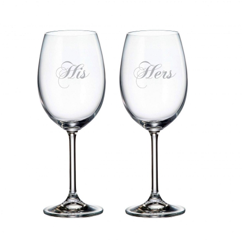 CUISIVIN  - His & Hers Wine Glass Set