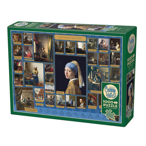COBBLE HILL  - Vermeer (1000-Piece Puzzle)