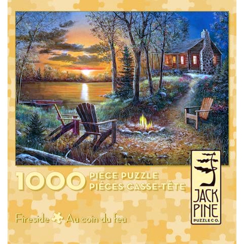 JACK PINE  - Fireside (1000-Piece Puzzle)
